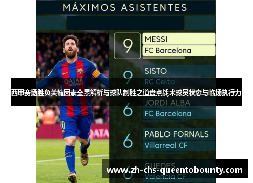 西甲赛场胜负关键因素全景解析与球队制胜之道盘点战术球员状态与临场执行力